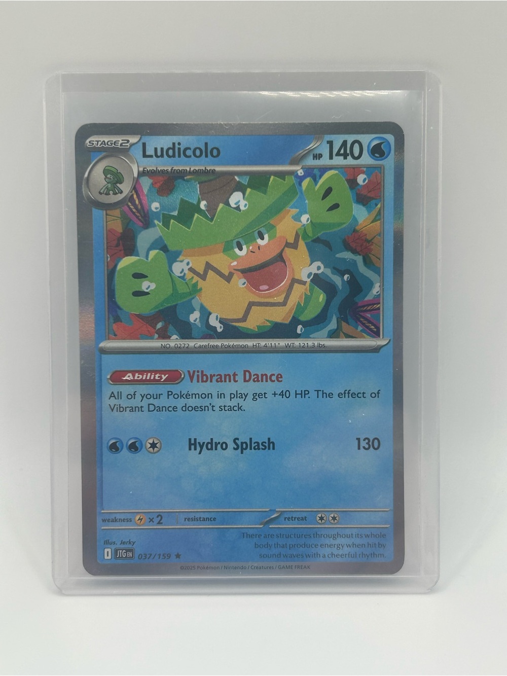 Ludicolo Pokémon Card - 037/159